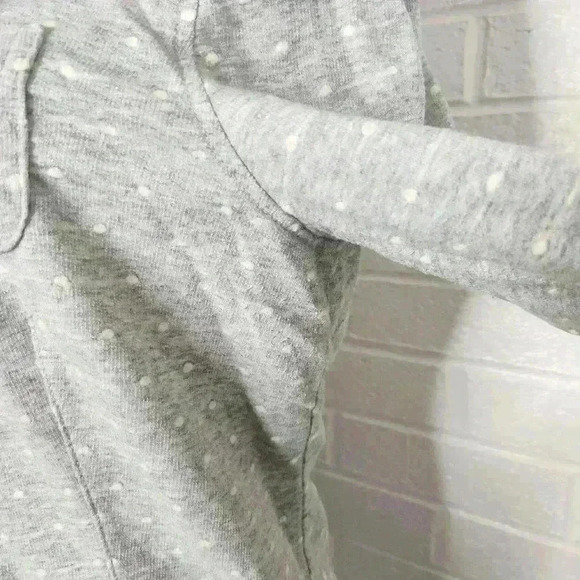 SO girls gray and white polka dot long sleeve blazer size XL - Picture 6 of 9